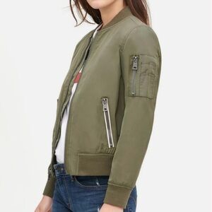 Levi’s Sage Green Women's Bomber Jacket L